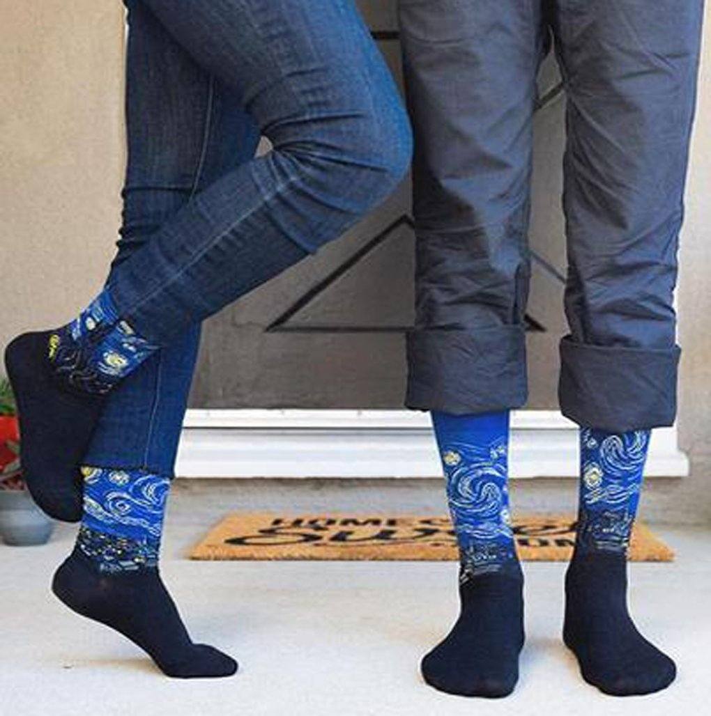 Twin Roads - Starry Night Socks for Him