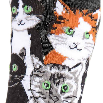 women's socks - multi cats