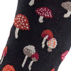 women's socks - mushroom