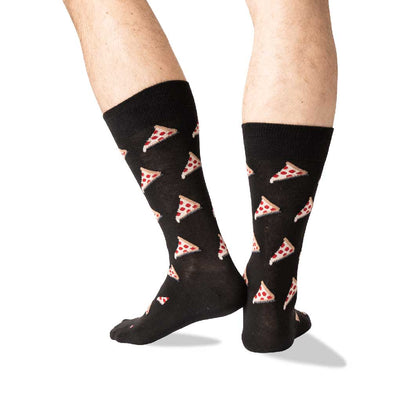 men's socks - pizza