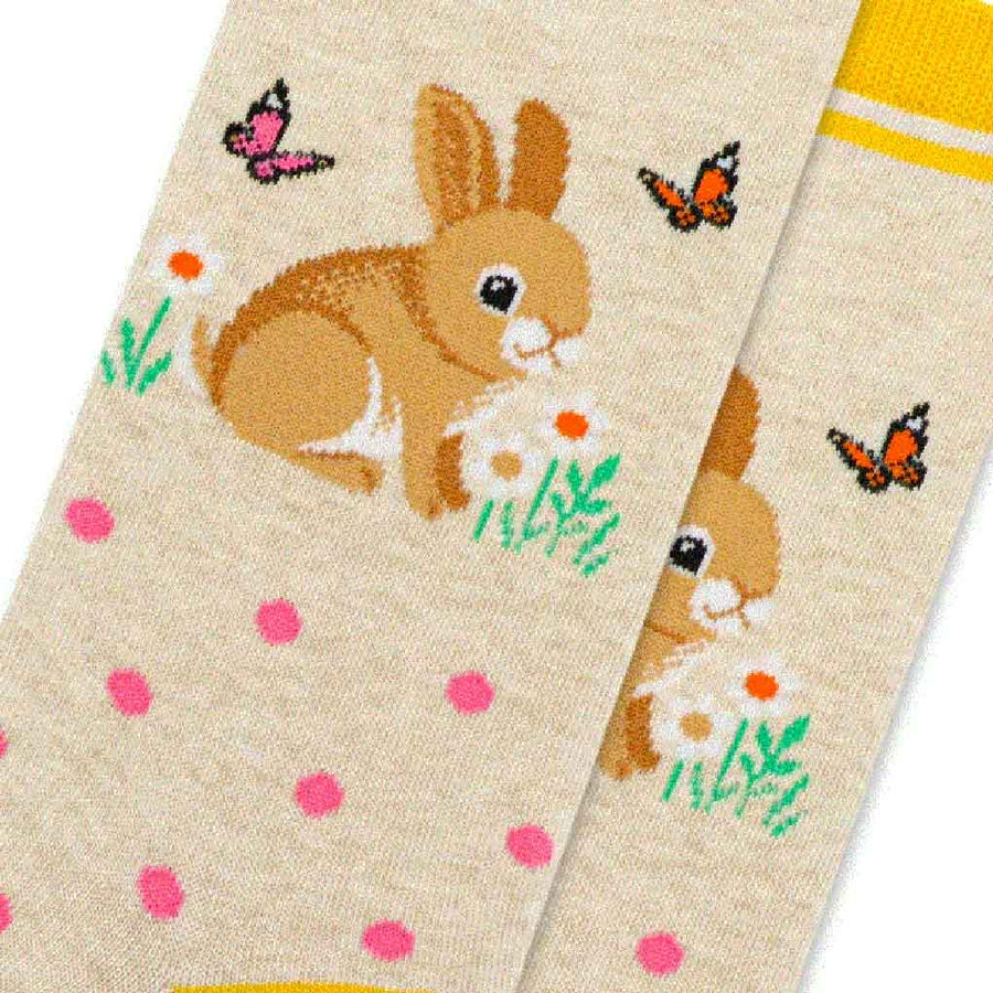 Twin Roads - Rabbit Dot Socks for Her