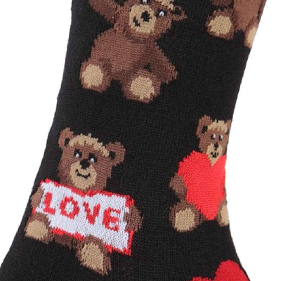 women's socks - Teddy Bear Love