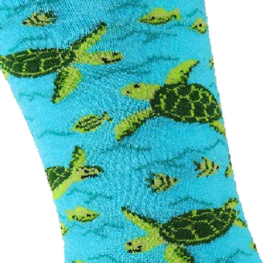 women's socks - Turtle Time