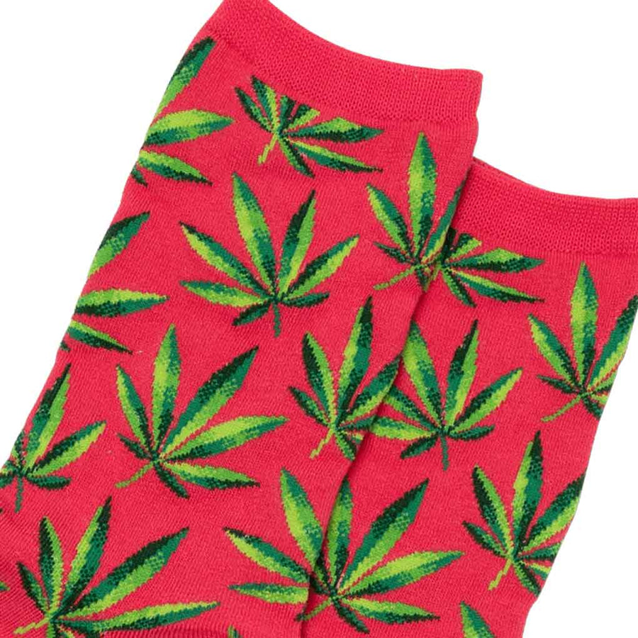 womens socks - weed