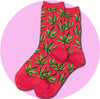 womens socks - weed