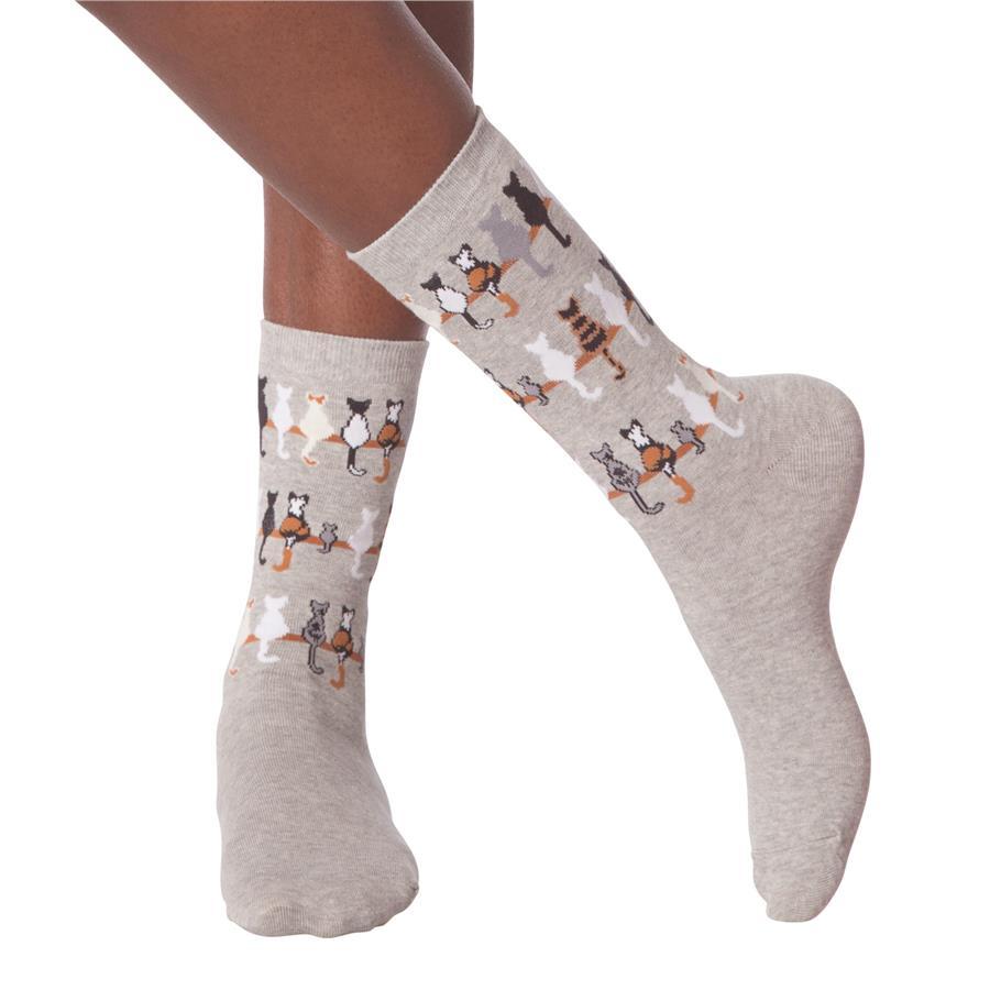 women's socks - cat tails